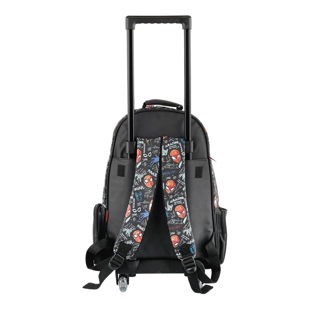 SJ Kids Smiggle Trolly Bag, 18 Inches, Spider Man, SMI-115 - Image 5