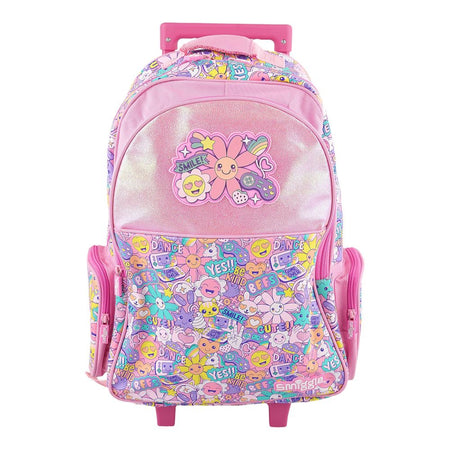 SJ Kids Smiggle Trolly Bag, 18 Inches, Sun Flower, SMI-115 - Image 2