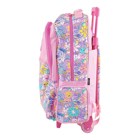 SJ Kids Smiggle Trolly Bag, 18 Inches, Sun Flower, SMI-115 - Image 3