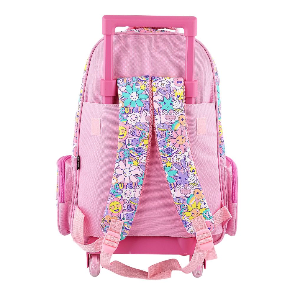 SJ Kids Smiggle Trolly Bag, 18 Inches, Sun Flower, SMI-115 - Image 4