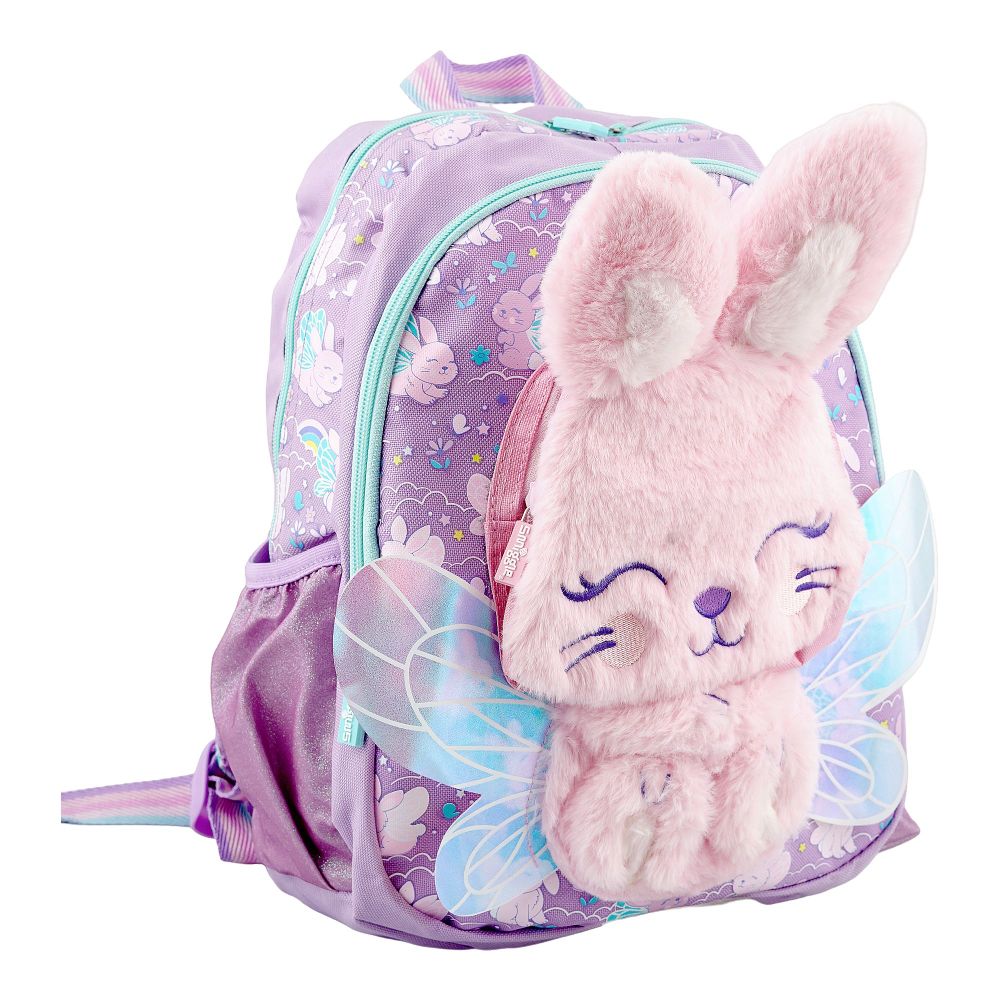 SJ Kids Smiggle School Bag, 14 Inches, Bunny, SMI-125-A - Main Image