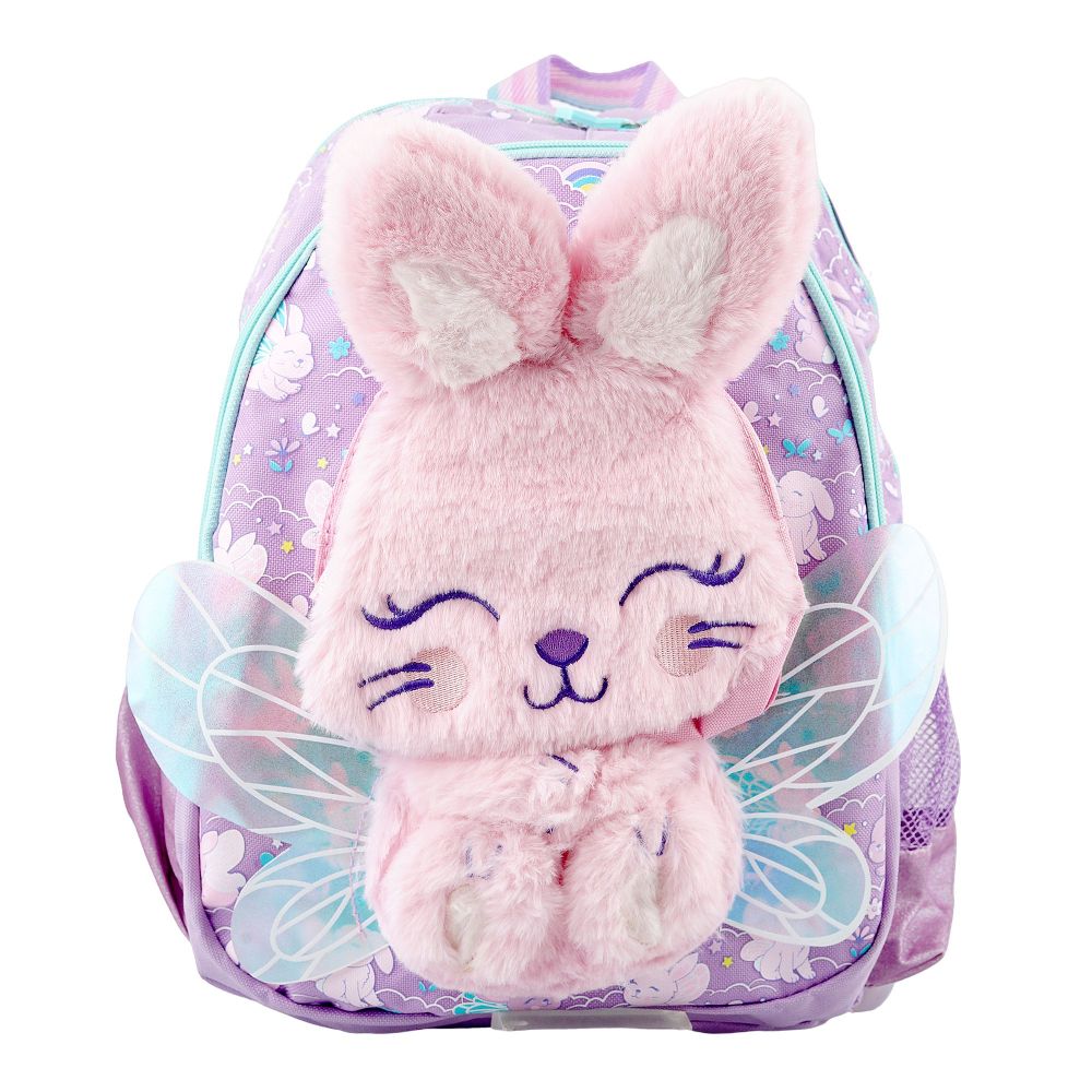 SJ Kids Smiggle School Bag, 14 Inches, Bunny, SMI-125-A - Image 2