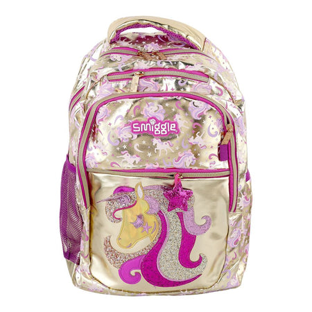 SJ Kids Smiggle School Bag, 16 Inches, Unicorn, SMI-124-A - Image 2