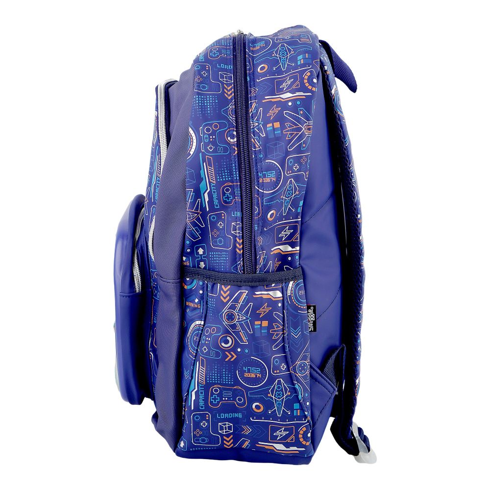 SJ Kids Smiggle School Bag, 16 Inches, Game Console, SMI-124-A - Image 3