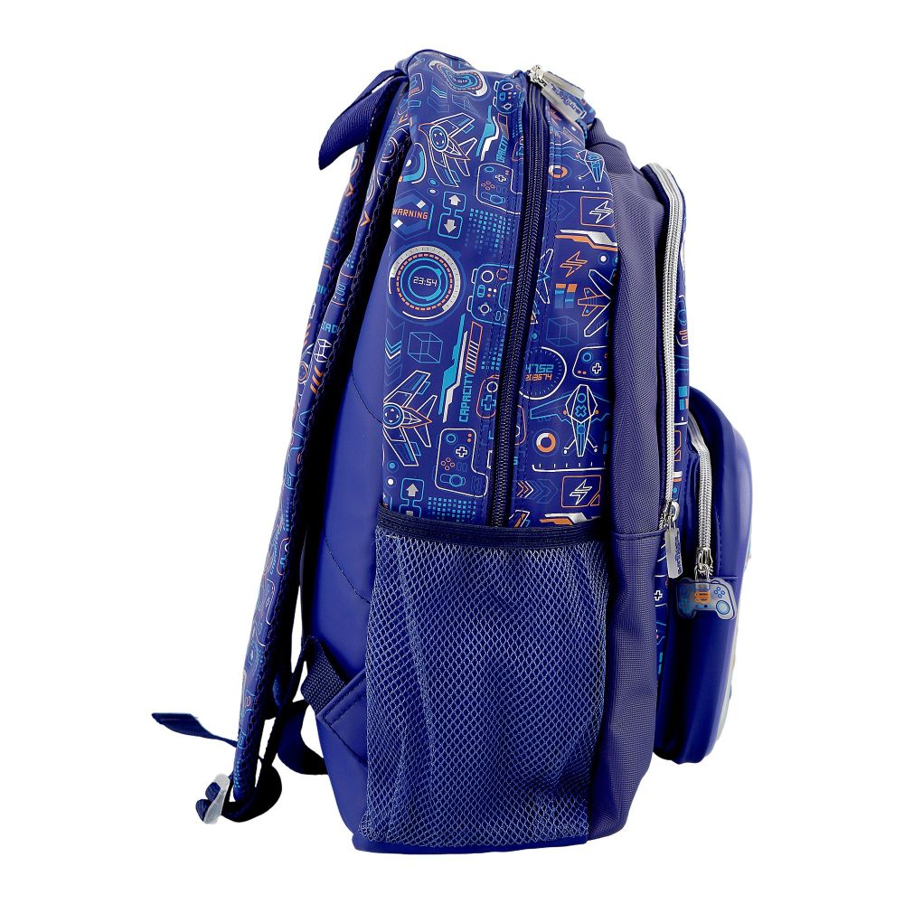 SJ Kids Smiggle School Bag, 16 Inches, Game Console, SMI-124-A - Image 4