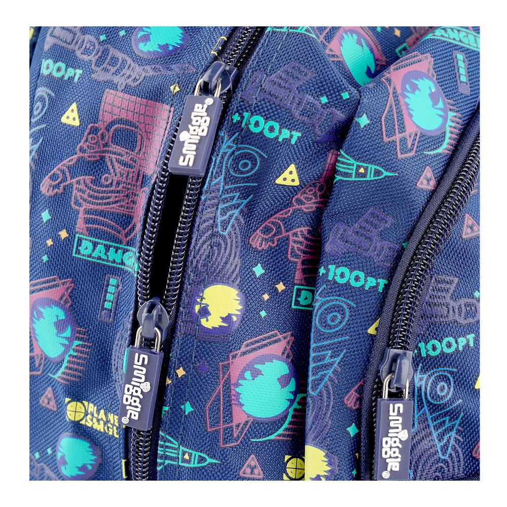 SJ Kids Smiggle School Bag, 16 Inches, Astronote, SMI-124-A - Image 6