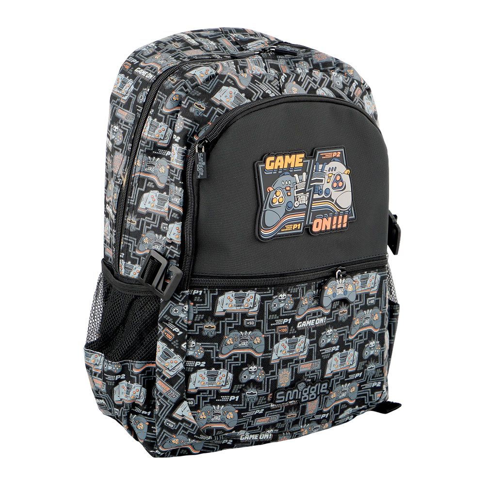 SJ Kids Smiggle School Bag, 16 Inches, Game, SMI-124 - Main Image
