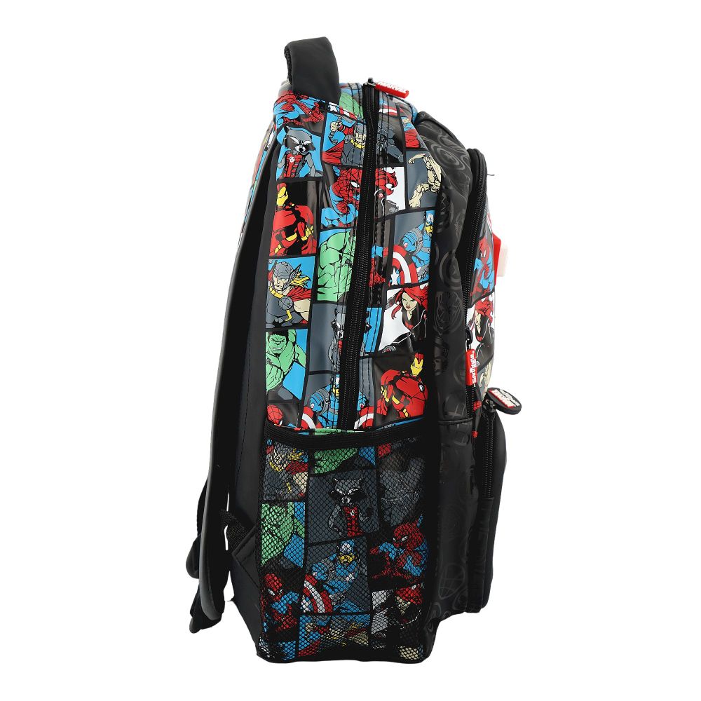 SJ Kids Smiggle School Bag, 16 Inches, Avengers, SMI-124 - Image 4
