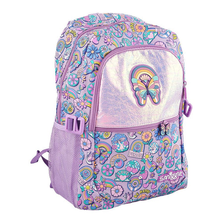 SJ Kids Smiggle School Bag, 16 Inches, Butterfly, SMI-124-A - Main Image