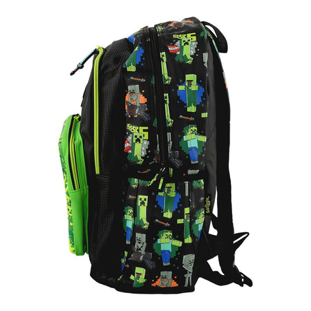 SJ Kids Smiggle School Bag, 16 Inches, Mine Craft, SMI-124 - Image 3