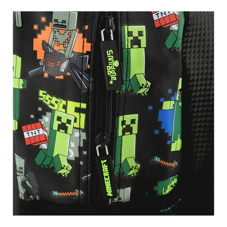 SJ Kids Smiggle School Bag, 16 Inches, Mine Craft, SMI-124 - Image 6