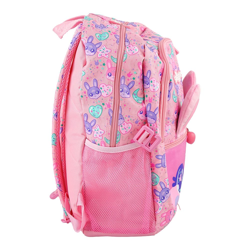 SJ Kids Smiggle School Bag, 16 Inches, Bunny, SMI-124 - Image 4