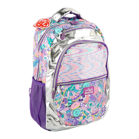 SJ Kids Smiggle School Bag, 16 Inches, Rainbow, SMI-124 - Main Image