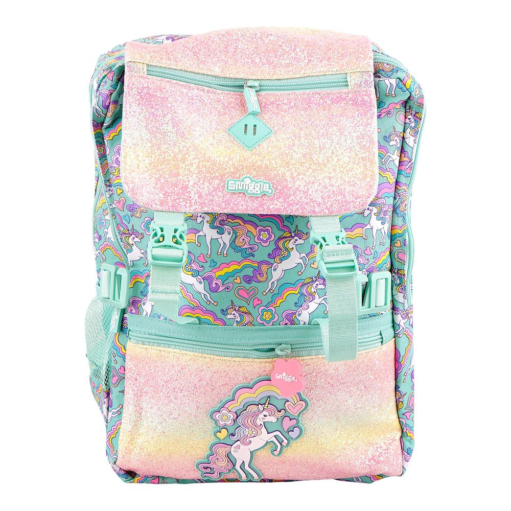 SJ Kids Smiggle School Bag, 18 Inches, Unicorn A, SMI-123 - Image 2