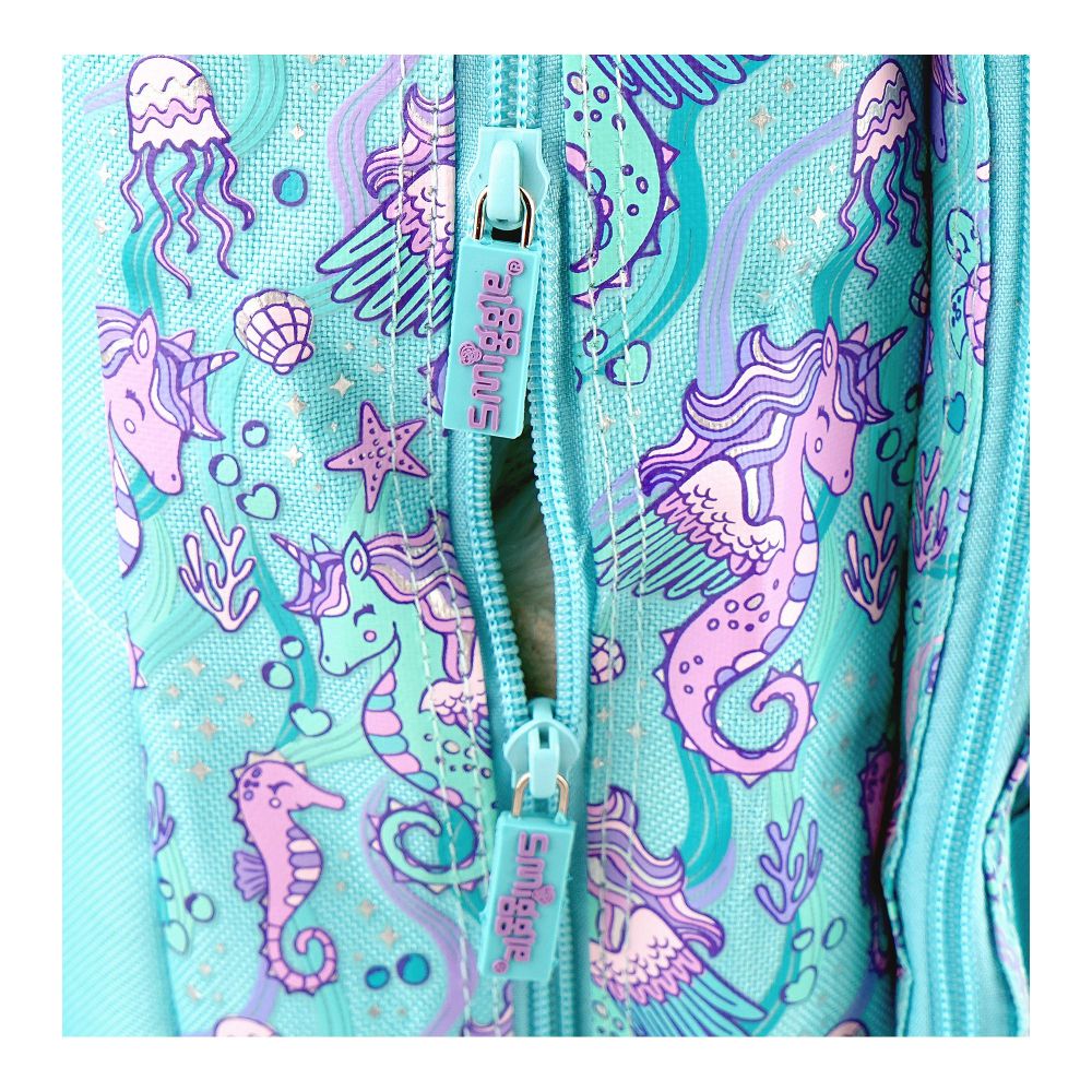 SJ Kids Smiggle School Bag, 18 Inches, Sea Horse, SMI-123-A - Image 6