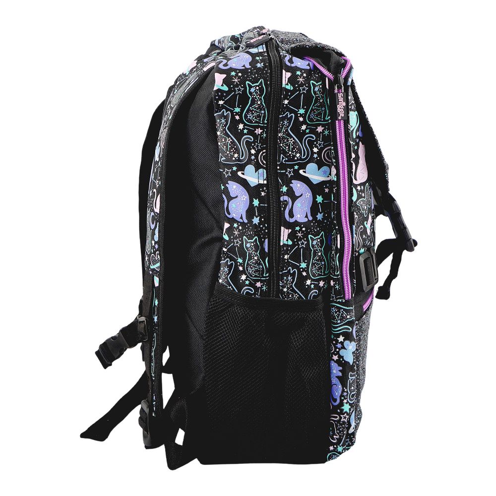 SJ Kids Smiggle School Bag, 18 Inches, Cat, SMI-123 - Image 4