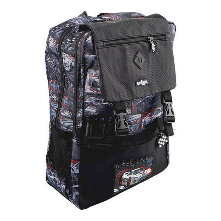 SJ Kids Smiggle School Bag, 18 Inches, Car, SMI-123 - Main Image