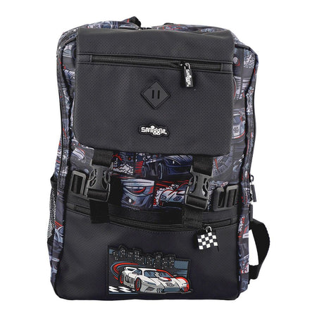 SJ Kids Smiggle School Bag, 18 Inches, Car, SMI-123 - Image 2