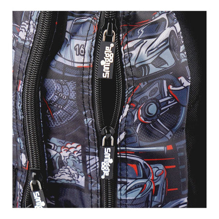 SJ Kids Smiggle School Bag, 18 Inches, Car, SMI-123 - Image 6