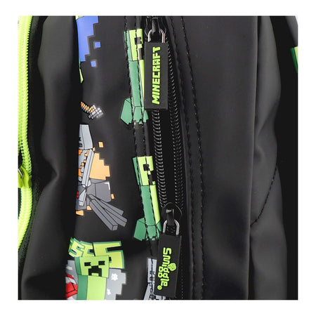SJ Kids Smiggle School Bag, 14 Inches, Mine Craft, SMI-126 - Image 6