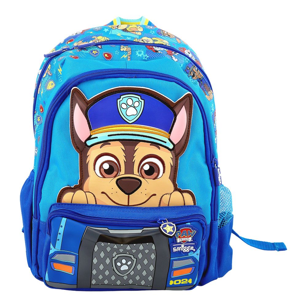 SJ Kids Smiggle School Bag, 14 Inches, Paw Petrol 1, SMI-126 - Image 2