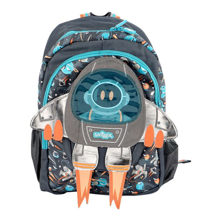 SJ Kids Smiggle School Bag, 14 Inches, Space Rocket, SMI-126 - Image 2