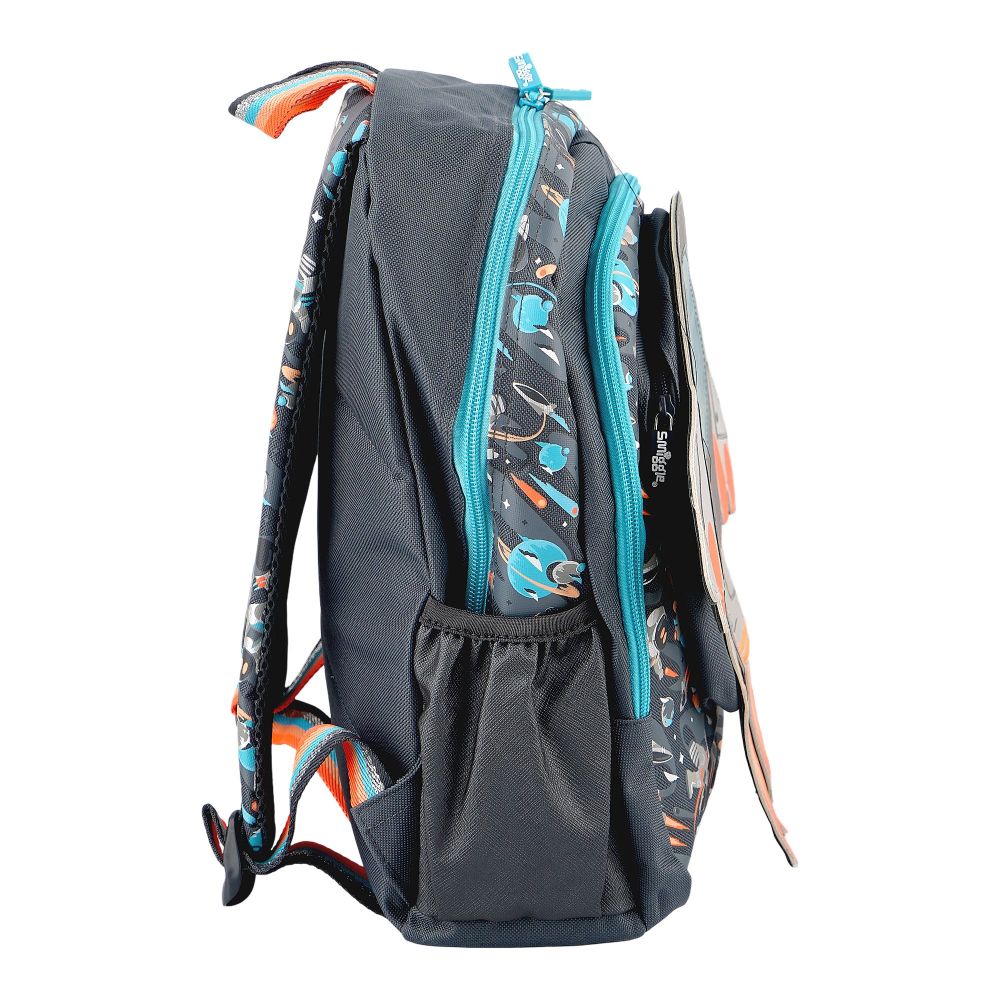 SJ Kids Smiggle School Bag, 14 Inches, Space Rocket, SMI-126 - Image 4