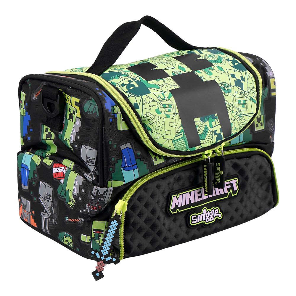 SJ Kids Smiggle Lunch Bag, Mine Craft, SMI-104 - Main Image