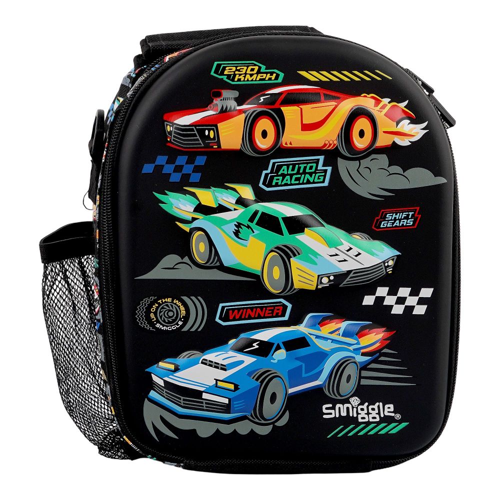 SJ Kids Smiggle Lunch Bag, Car, SMI-119 - Image 2