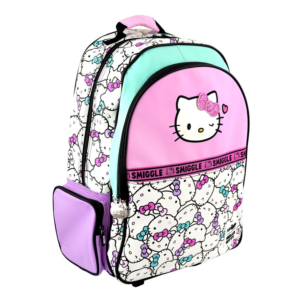 SJ Kids Smiggle Trolly Bag, 18 Inches, Hello Kitty, SMI-115 - Main Image