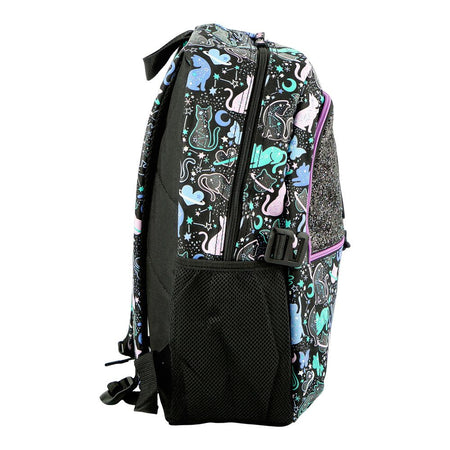 SJ Kids Smiggle School Bag, 16 Inches, Black Cat, SMI-124 - Image 4