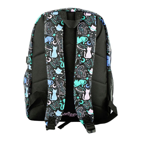 SJ Kids Smiggle School Bag, 16 Inches, Black Cat, SMI-124 - Image 5