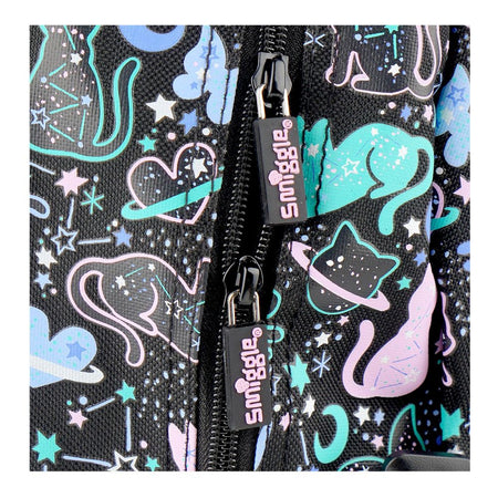 SJ Kids Smiggle School Bag, 16 Inches, Black Cat, SMI-124 - Image 6