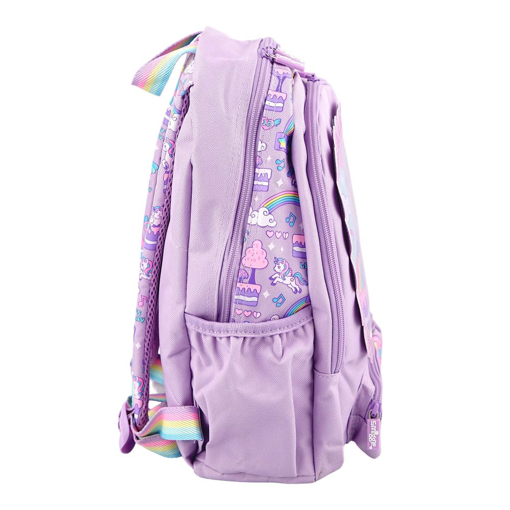 SJ Kids Smiggle School Bag, 14 Inches, Unicorn, SMI-126 - Image 4