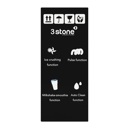 3 Stone Table Blender Set, 350W, 1.5 Liter, SBNR302 - Image 2