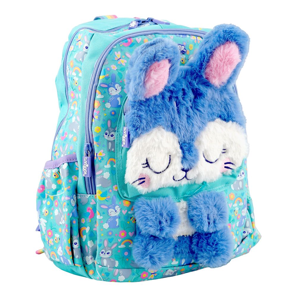 SJ Kids Smiggle School Bag, 14 Inches, Bunny, SMI-125-B - Main Image
