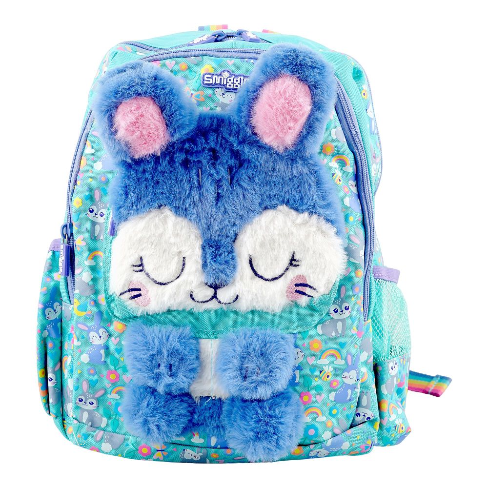 SJ Kids Smiggle School Bag, 14 Inches, Bunny, SMI-125-B - Image 2