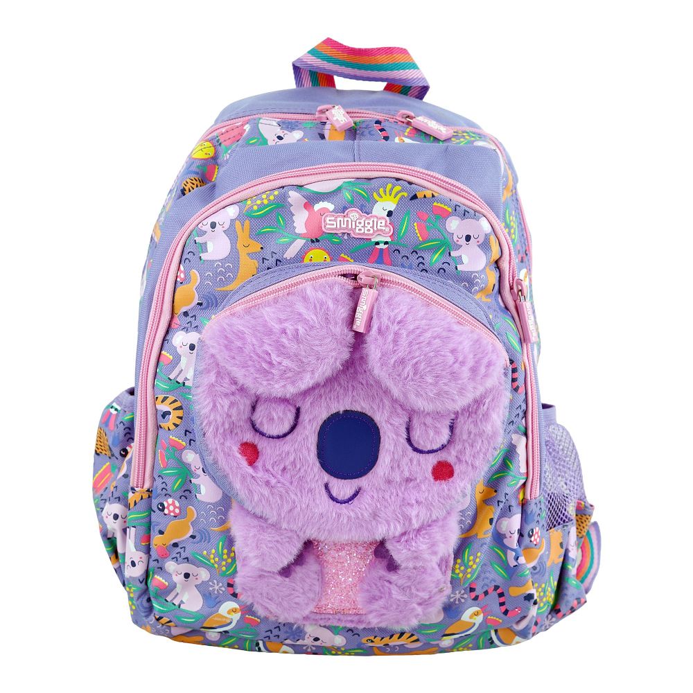SJ Kids Smiggle School Bag, 14 Inches, Koala, SMI-125-B - Image 2