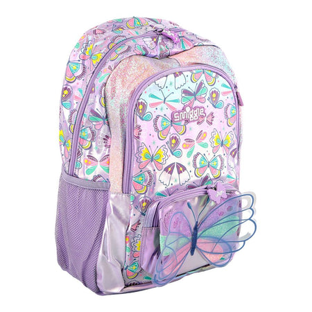 SJ Kids Smiggle School Bag, 16 Inches, Butterfly, SMI-124-B - Main Image