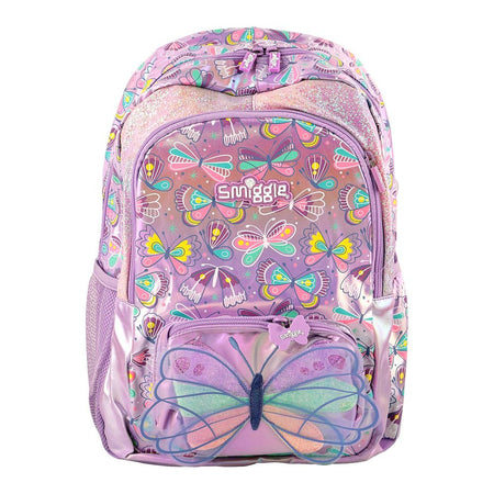 SJ Kids Smiggle School Bag, 16 Inches, Butterfly, SMI-124-B - Image 2