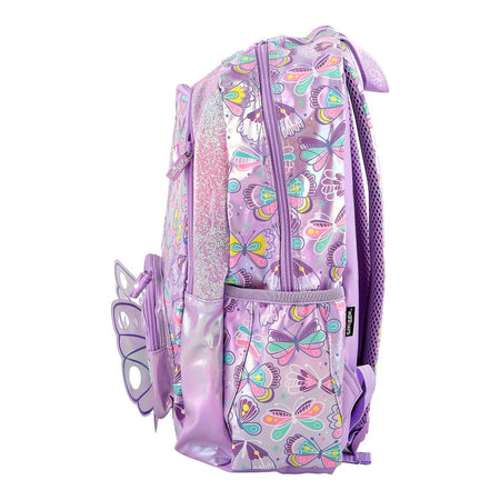 SJ Kids Smiggle School Bag, 16 Inches, Butterfly, SMI-124-B - Image 3