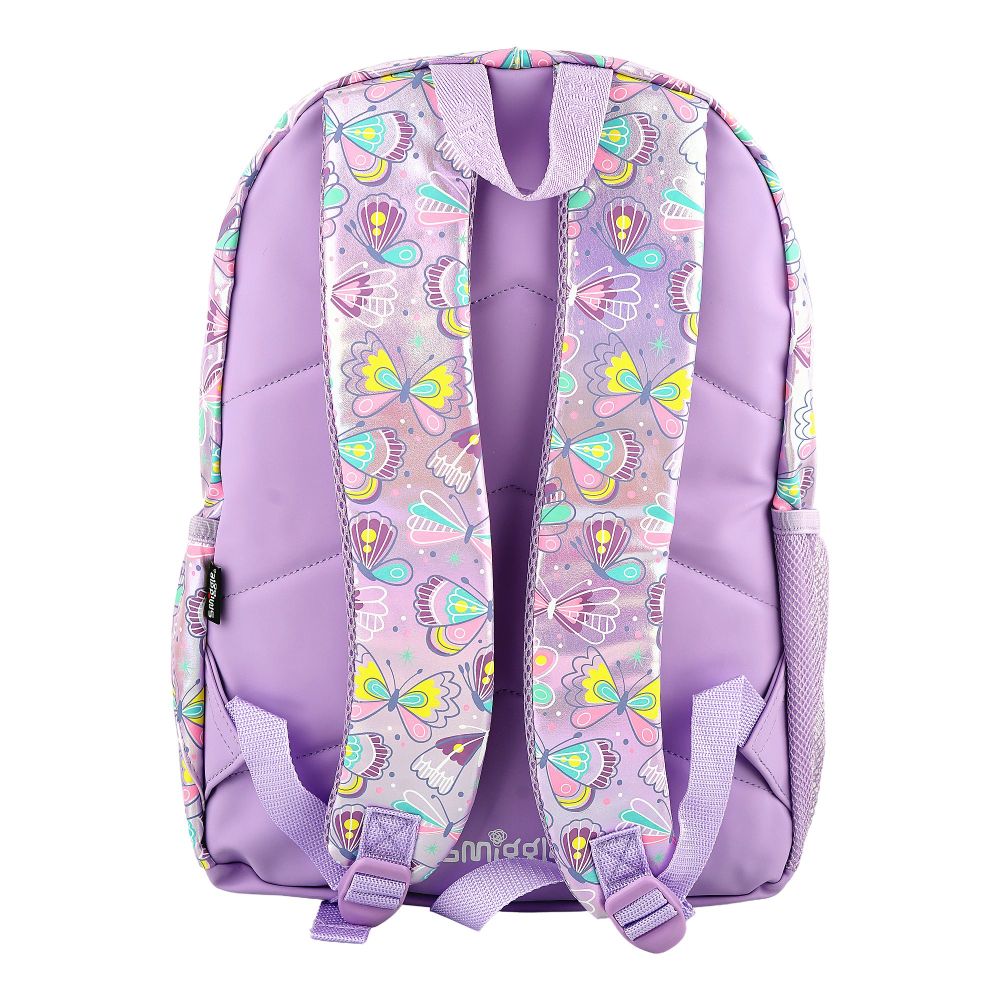 SJ Kids Smiggle School Bag, 16 Inches, Butterfly, SMI-124-B - Image 5