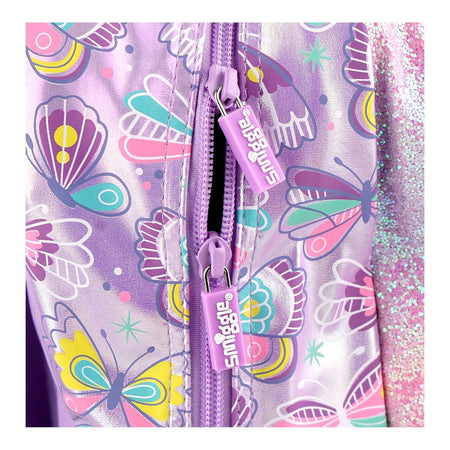 SJ Kids Smiggle School Bag, 16 Inches, Butterfly, SMI-124-B - Image 6