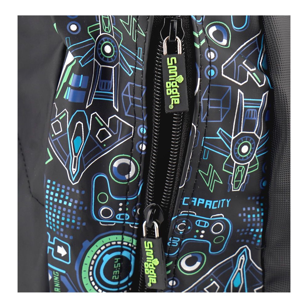 SJ Kids Smiggle School Bag, 16 Inches, Game Console, SMI-124-B - Image 6