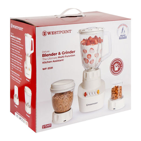 West Point Deluxe Blender And Grinder, 350W, 220-240V, WF-3331 - Image 2