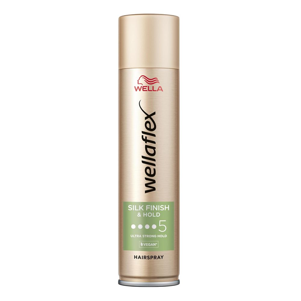 Wella Wellaflex Silk Finish & Hold Hairspray, 400ml - Main Image