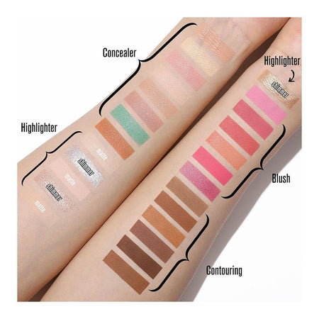 Ucanbe Multi-Use Face Palette, Waterproof, Paraben Free, 26-Pack, STUB183 - Image 3