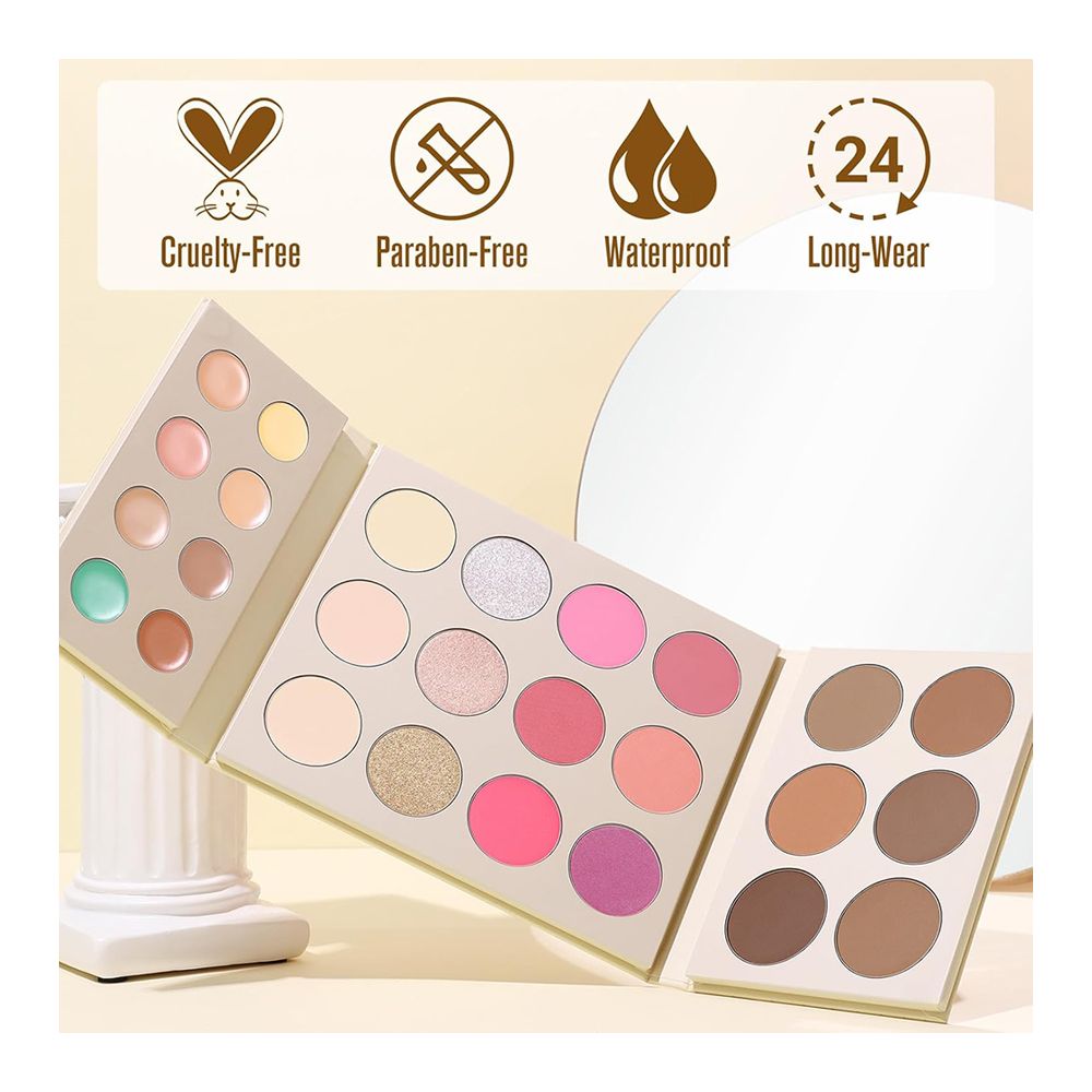 Ucanbe Multi-Use Face Palette, Waterproof, Paraben Free, 26-Pack, STUB183 - Image 5