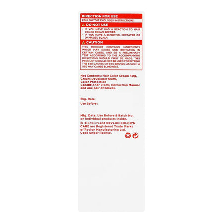 Revlon Color'n Care Nourishing Permanent Hair Color, Ammonia Free, Jojoba Oil, Shea Butter, 6.60 Intense Red - Image 3
