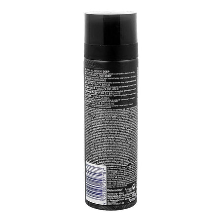Nivea Men Deep Black Carbon Smooth Shaving Foam, Glycerin, 200ml - Image 2